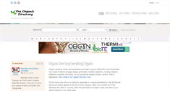 Desktop Screenshot of organic-directory.com